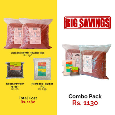 Keep Composting Kit I 2 Remix Microbes and Neem together